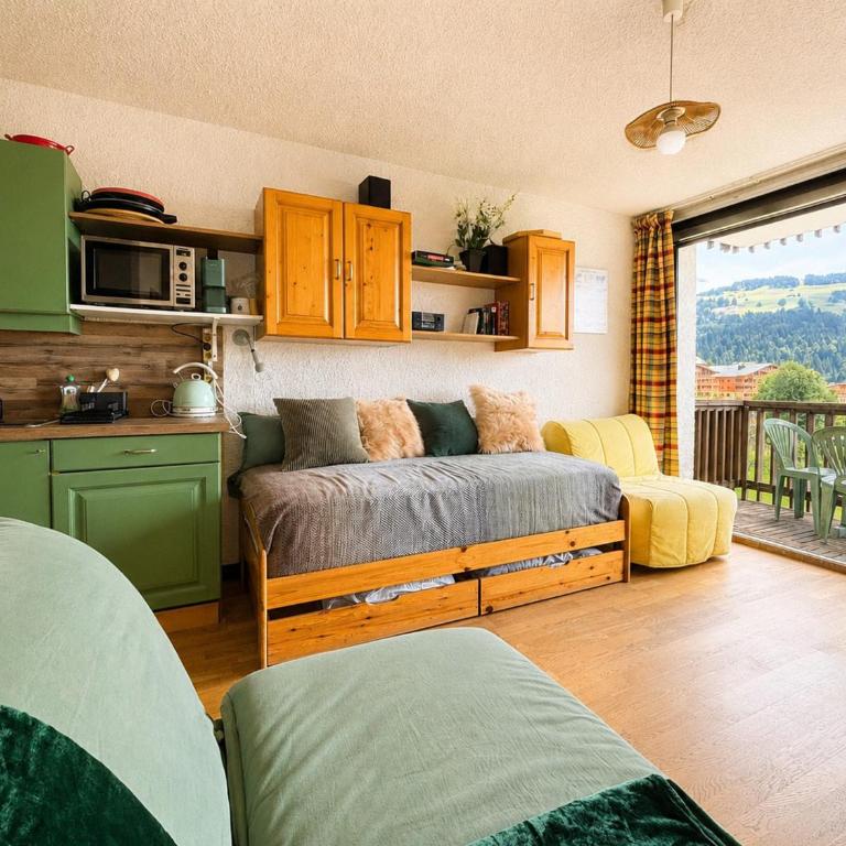 Studio skis aux pieds avec balcon et animaux acceptés - FR-1-505-50 - Studio - 10