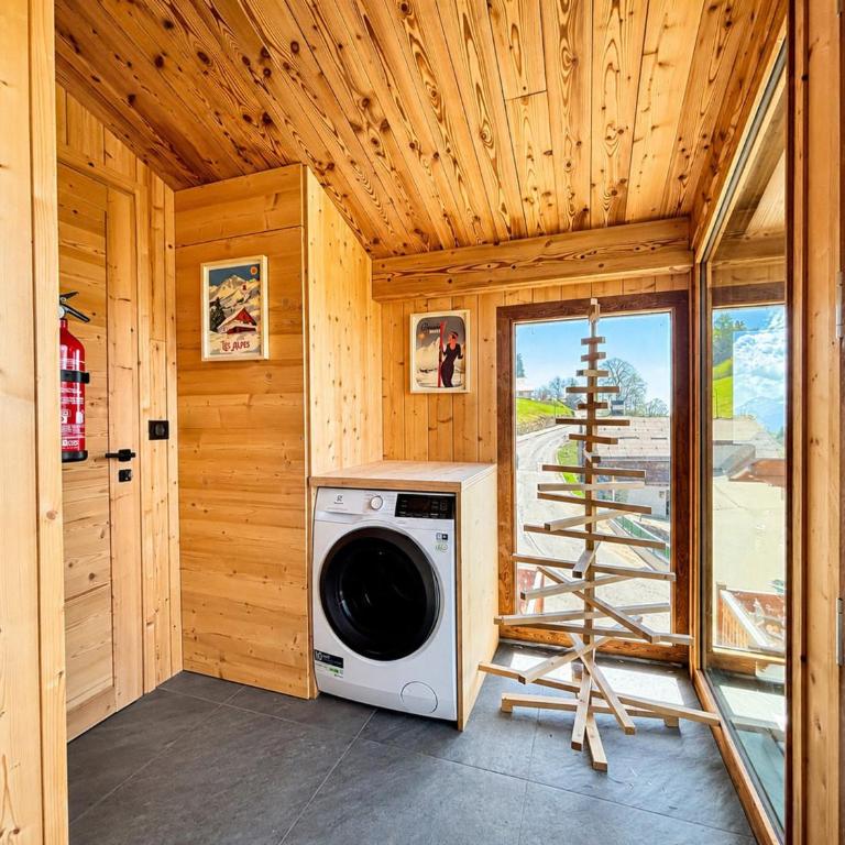 Chalet rénové avec vue Mont Charvin et WiFi - Chalet 1 Chambre - 4