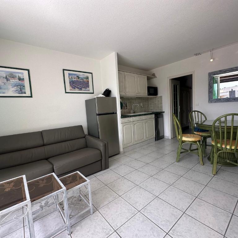 Village naturiste Heliopolis AB 117 vue jardin et mer - Appartamento con 1 Camera da Letto - 6