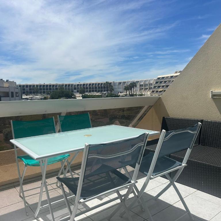 Village naturiste Heliopolis AB 117 vue jardin et mer - Appartamento con 1 Camera da Letto - 7