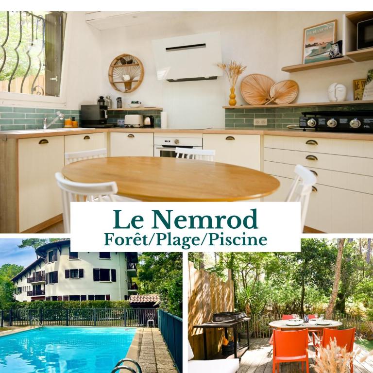 Le Nemrod, Cocon familial à Hossegor, Piscine et Terrasse - Appartamento con 3 Camere da Letto - 1