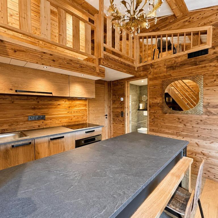 Chalet moderne pour 4 pers avec parking et Wifi à Crest-Voland - FR-1-505-186 - Chalet - 4