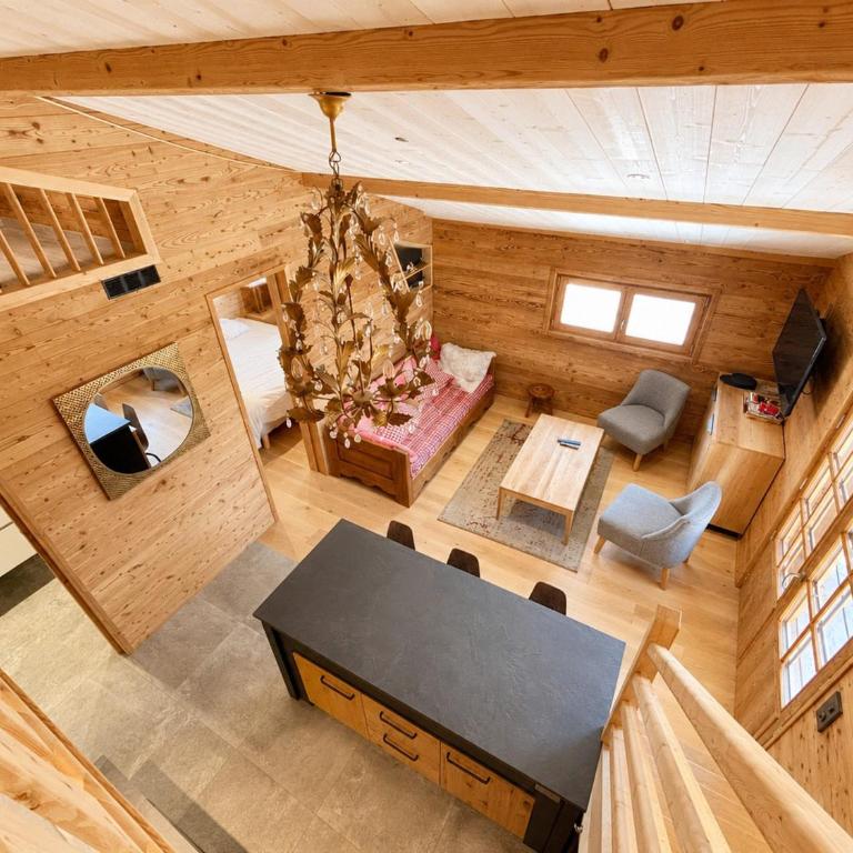 Chalet moderne pour 4 pers avec parking et Wifi à Crest-Voland - FR-1-505-186 - Chalet - 10
