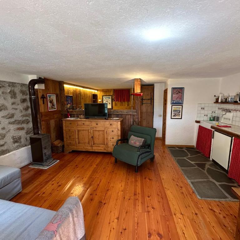 Baita Meyen - Val Ferret - Casa con 1 Camera da Letto - 10