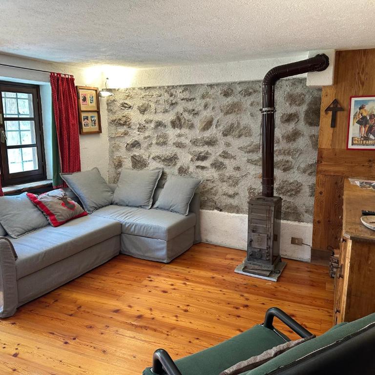 Baita Meyen - Val Ferret - Casa con 1 Camera da Letto - 32