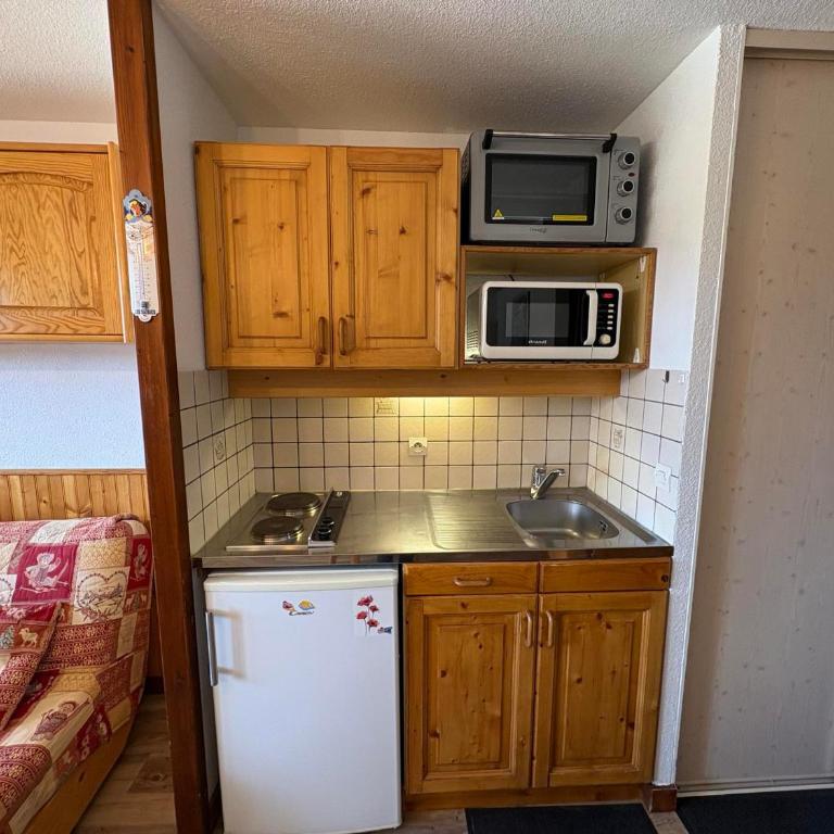 Appartement 2 pièces avec parking aux Saisies, 4 pers, balcon, équipements complets - Studio - 9
