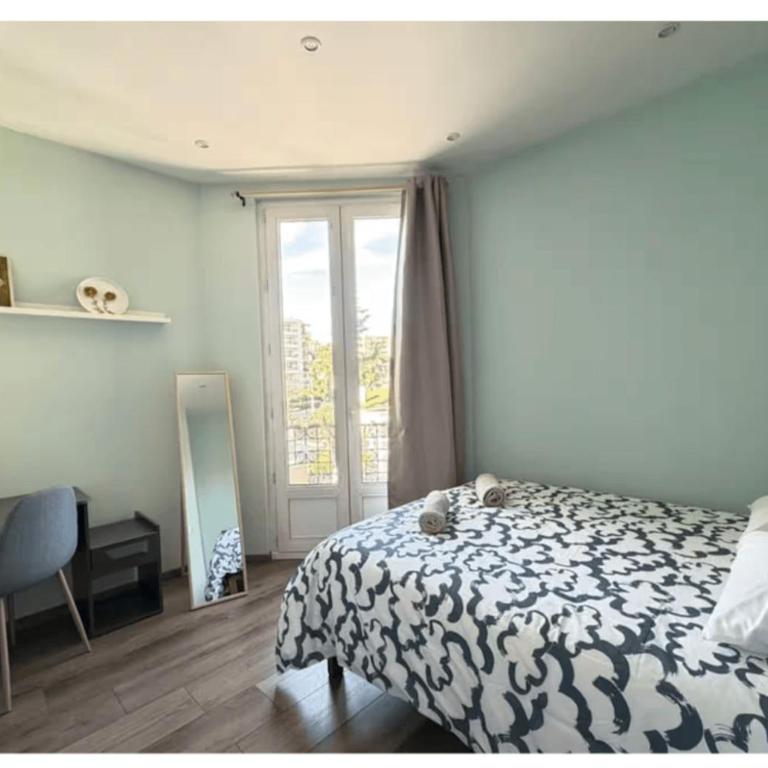 3P Appart, 10' from Palais Festival Cannes - Appartement avec Balcon - 10