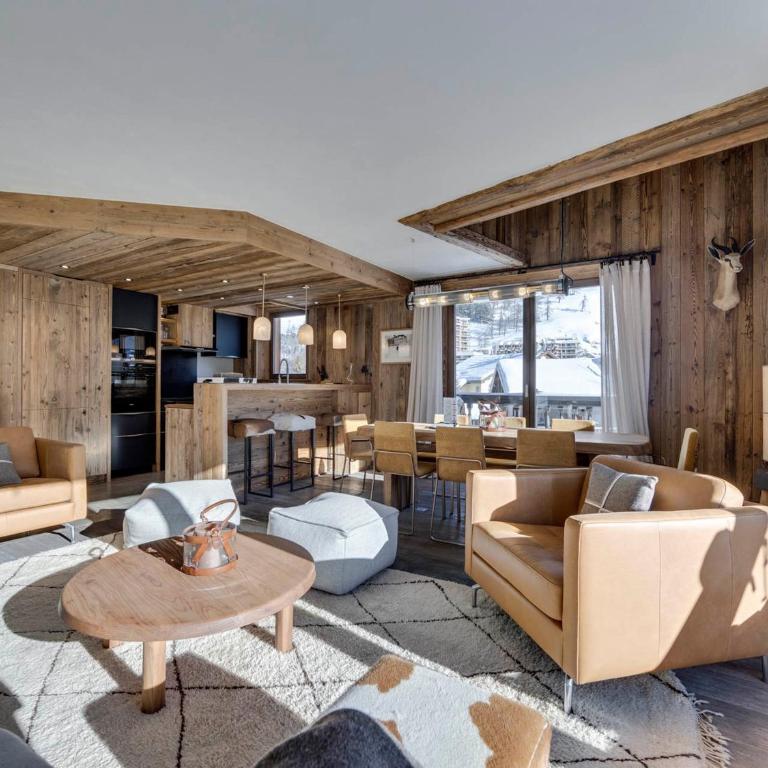 Prestigieux duplex 4 chambres avec hammam et cheminée, proche des pistes à Val-d'Isère - FR-1-567-98 - Appartement - 1
