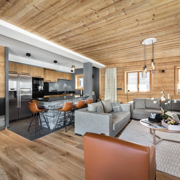 Appartement spacieux, cosy avec cheminée, proche pistes et école de ski, idéal pour familles - FR-1-567-12 - Appartement (10 Adultes) - 13