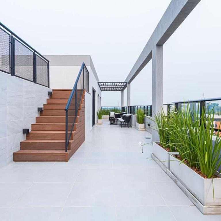 Sky Stays at Asunción Cozy Bright & Smart 1BDR - Apartamento - 55