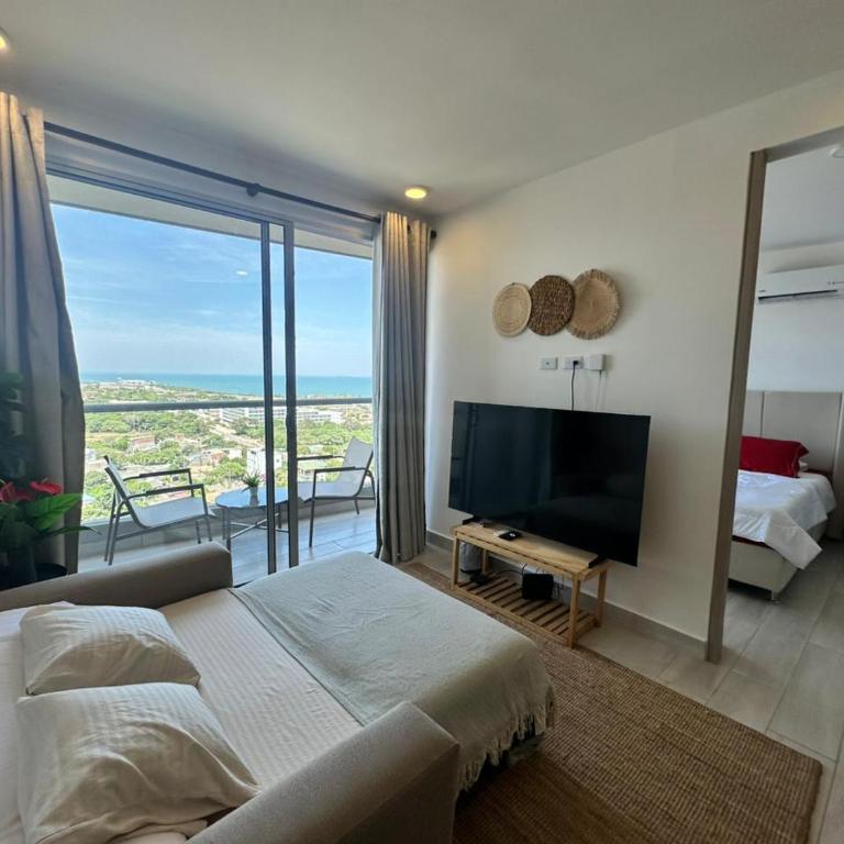 Exclusivo apartasuite con terraza y vista al mar - Bello Horizonte - One-Bedroom Apartment - 6