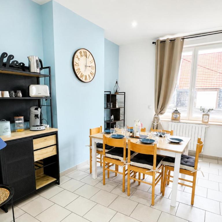 Le Nid des Marins - duplex Calais centre 6 voyageurs - Appartement 2 Chambres - 13