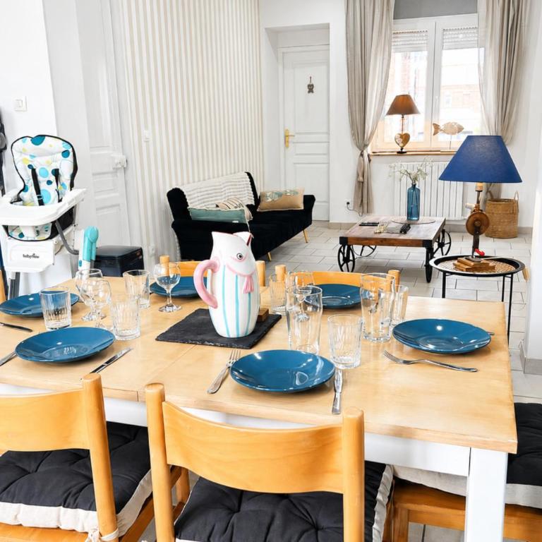 Le Nid des Marins - duplex Calais centre 6 voyageurs - Appartement 2 Chambres - 15