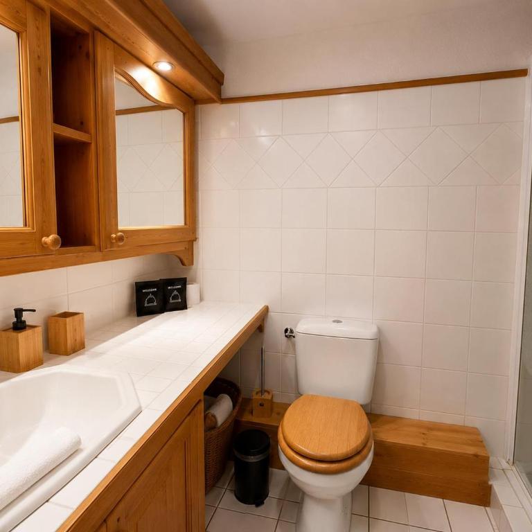 Les Houches vue magnifique avec piscine,pied des pistes de ski,garage - Appartement 1 Chambre - 7