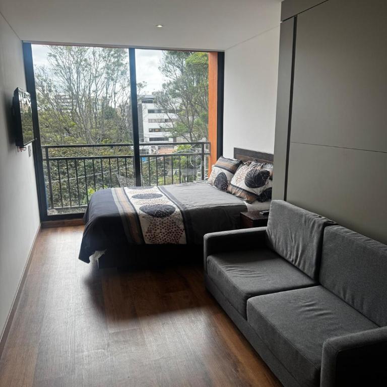 Apartamento 432 de Lujo Exclusivo en Calle 97 con coworking y Rooftop - Apartamento de 1 dormitorio - 1