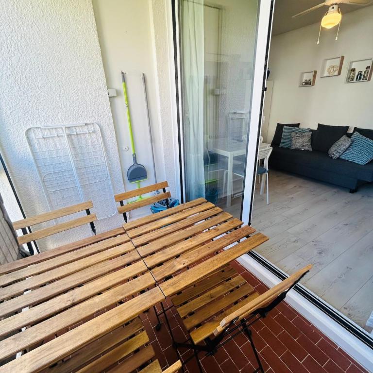 CEL'STUDIO-Parking privé-Clim réversible -Balcon-Lave-linge-Lit - POINT ZERO - Studio avec Balcon - 6