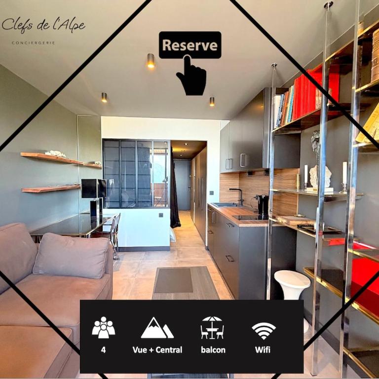 - Vrai cocon en centre-ville avec jolie vue - - Apartment mit 2 Schlafzimmern - 1