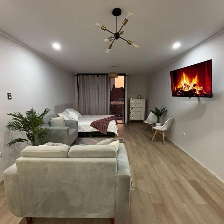 Modern and cozy apartment with a queen size bed - One-Bedroom Apartment - 13