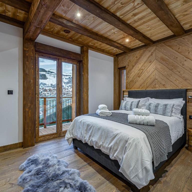 Chalet avec jacuzzi et sauna près de Saint Martin - Chalet 3 Chambres - 4