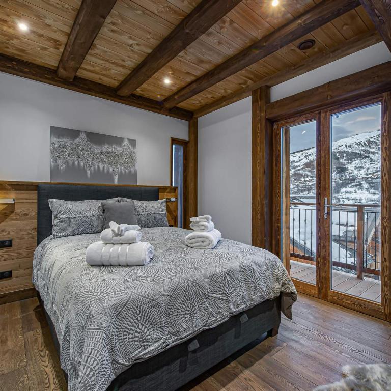Chalet avec jacuzzi et sauna près de Saint Martin - Chalet 3 Chambres - 6