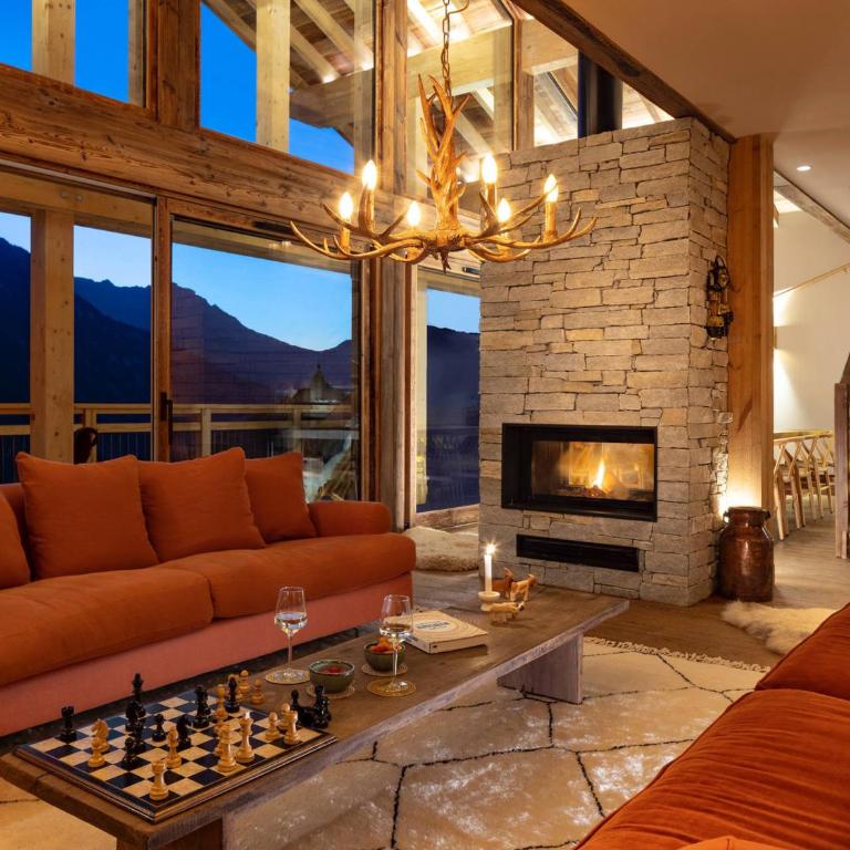 Chalet de luxe pour 12 pers. proche des pistes, avec sauna - Chalet 3 Chambres - 8