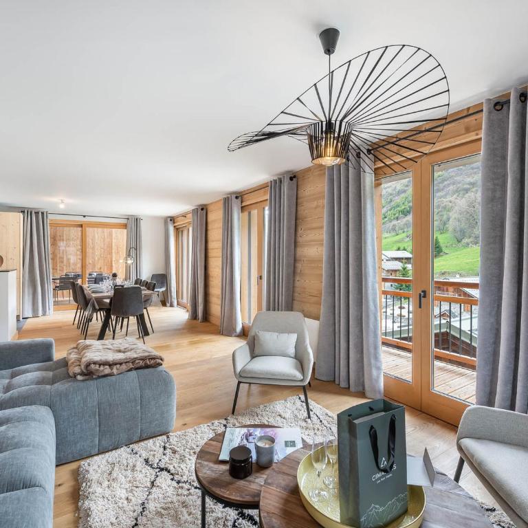 Appartement 5 flocons, au pied des pistes, 8 personnes - Appartement 4 Chambres - 11