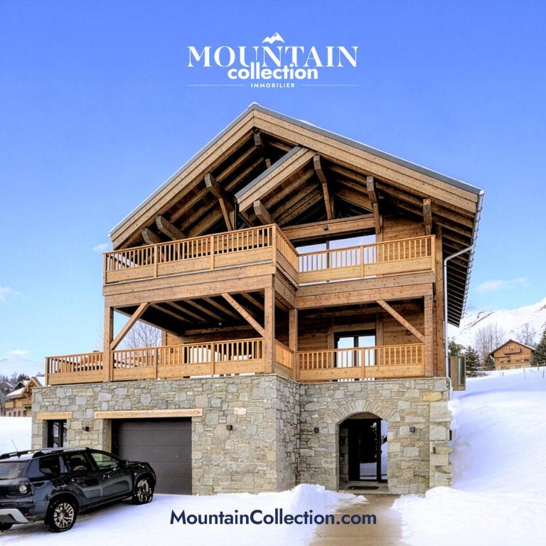 Chalet ski aux pieds vue panoramique - 14 pers. - Chalet 3 Chambres - 16