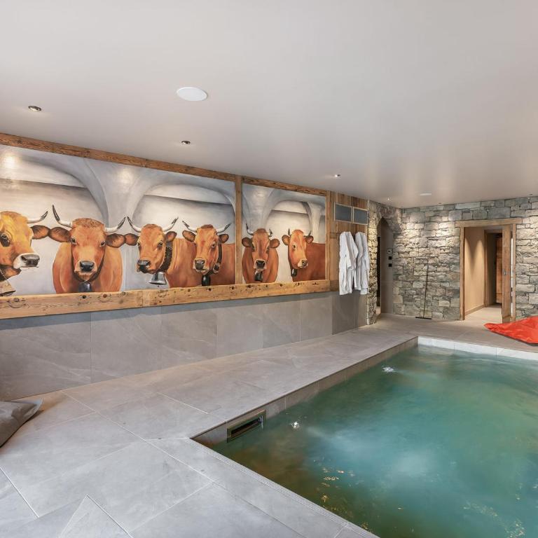 Chalet rénové avec piscine, sauna et hammam pour 14 personnes à Saint-Martin-de-Belleville - Chalet 3 Chambres - 10