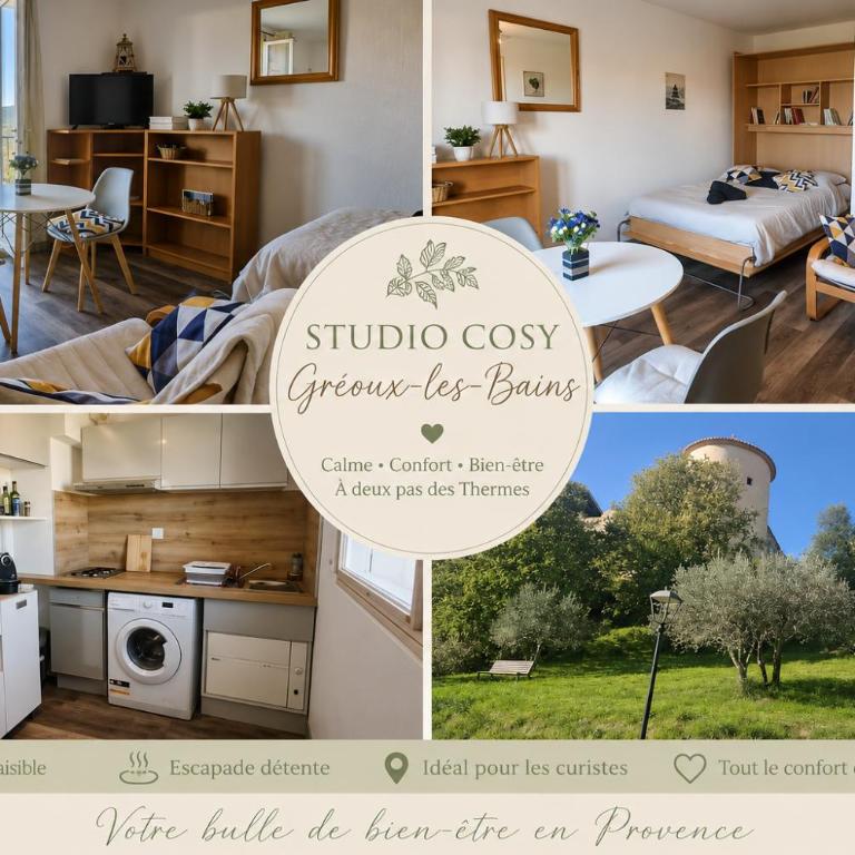 Studio à 10min à pieds des Cures - Apartamento de 1 dormitorio - 1