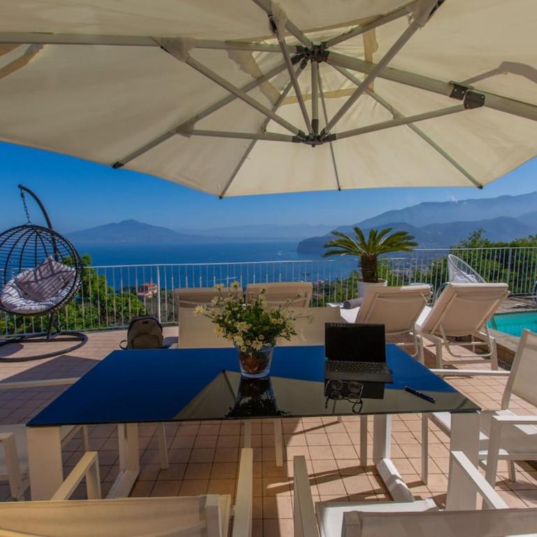 Spacious Sorrento Villa with Pool, Jacuzzi & Panoramic Sea View - Villa - 55