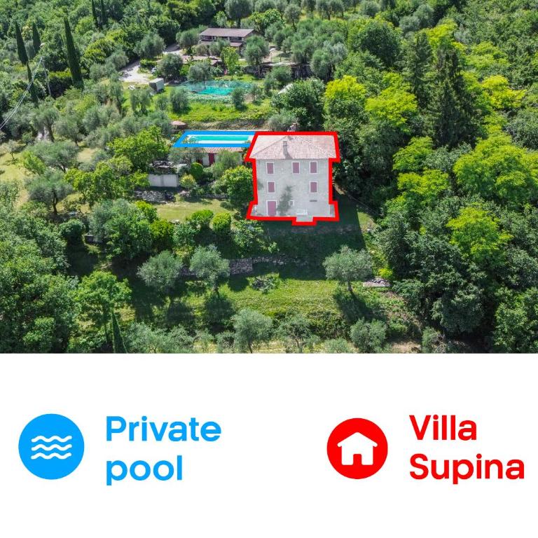 Villa Supina - 3BDR with Pool & Panoramic Lake Garda Views - Casa con 3 Camere da Letto - 12