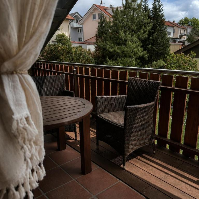 Großzügige Ferienwohnung in Vogt mit Balkon und Alpenblick - Apartment mit 2 Schlafzimmern - 6