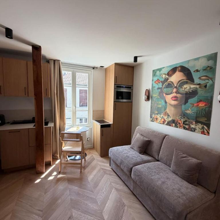 Elegant Studio Marais Place des Vosges - Appartement - 1