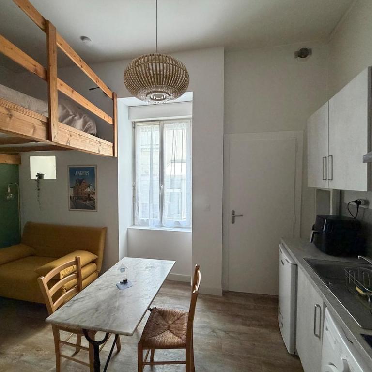 Le Roi Rene appartement cosy et confortable Angers centre entre gare et château - Appartement 1 Chambre - 18