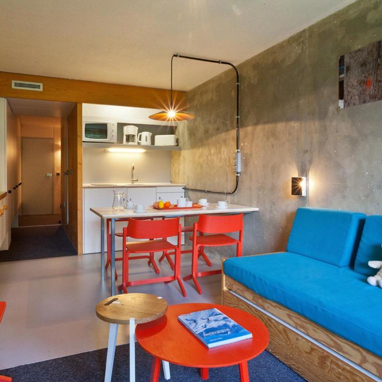 Studio ski aux pieds pour 5 pers, balcon, wifi station - FR-1-346-361 - Studio - 5