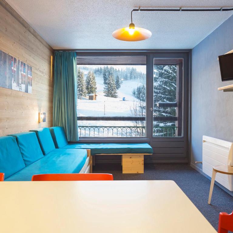 Studio rénové, ski aux pieds, 5 pers, balcon - FR-1-346-381 - Studio - 7