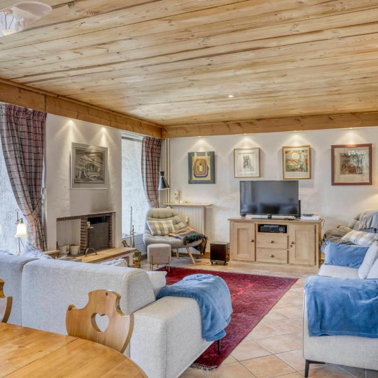 Appartement 2 chambres avec balcon, parking, piscine et Wi-Fi près du centre de Megève - FR-1-453-175 - Apartment (8 Erwachsene) - 1