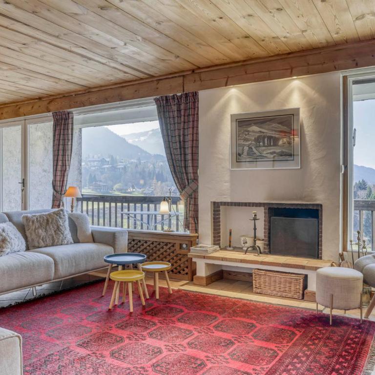 Appartement 2 chambres avec balcon, parking, piscine et Wi-Fi près du centre de Megève - FR-1-453-175 - Apartment (8 Erwachsene) - 13