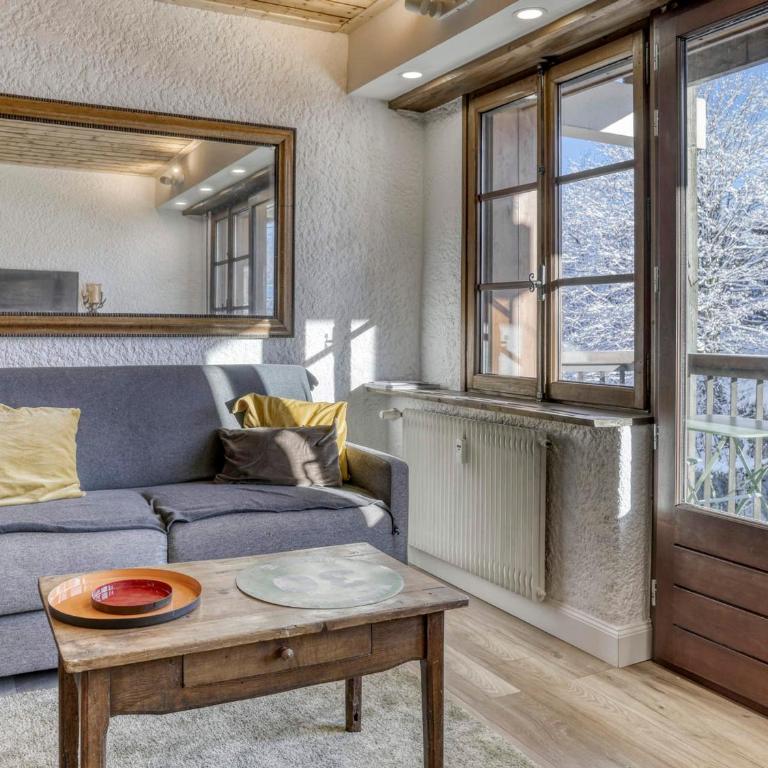 Studio rénové à Mégeve - 4 pers, Wifi - FR-1-453-321 - Studio - 1