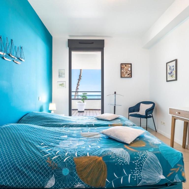 Splendide appartement à Sète face à la mer - 3 pièces, 2 chambres, terrasses, climatisation - FR-1-472-165 - Apartment - 15