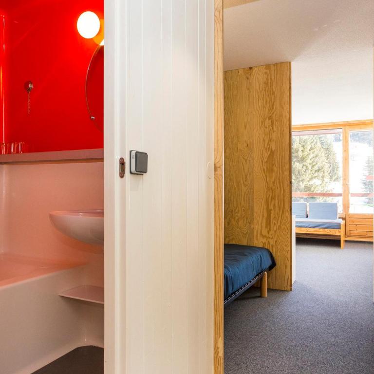 Appartement rénové 3 pièces cabine, Ski aux pieds, Balcon, Charvet, Arc 1800 - FR-1-346-323 - Appartement - 8