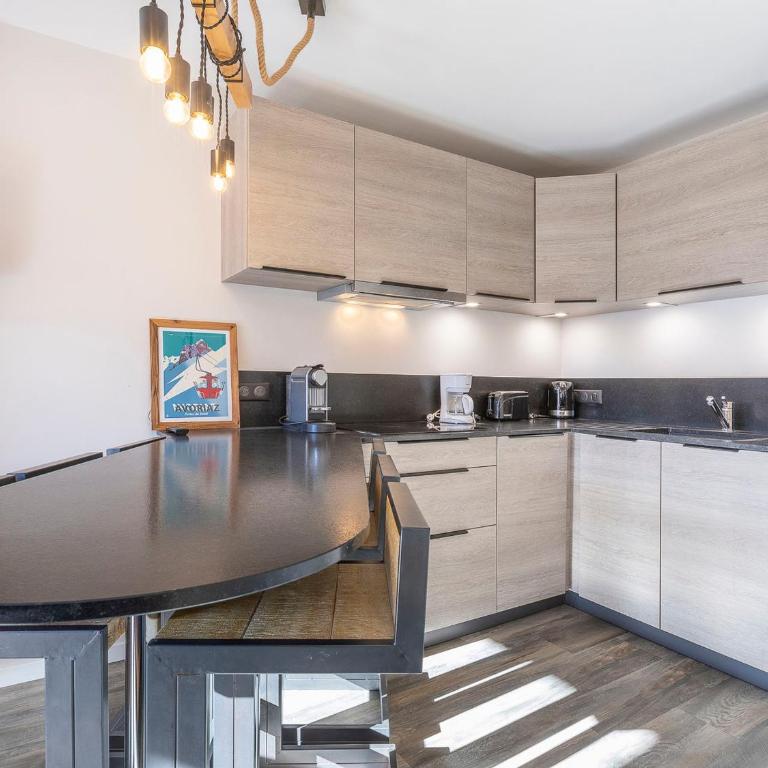 Charmant 2 pièces cabine rénové 6 personnes avec balcon à Avoriaz - Apartment mit 1 Schlafzimmer - 13