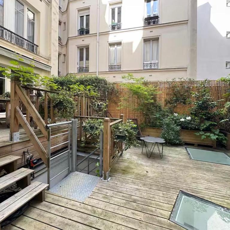 Élégant duplex familial avec terrasse Paris centre - Appartement - 10