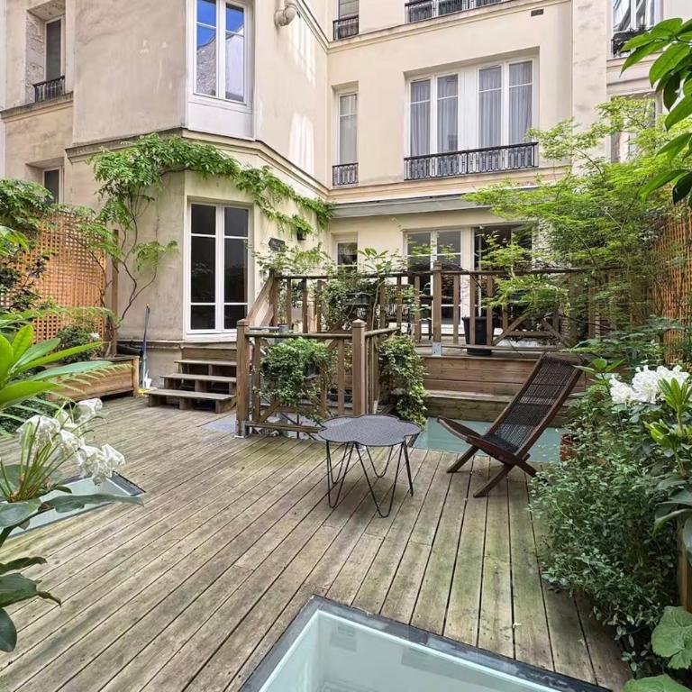 Élégant duplex familial avec terrasse Paris centre - Appartement - 20
