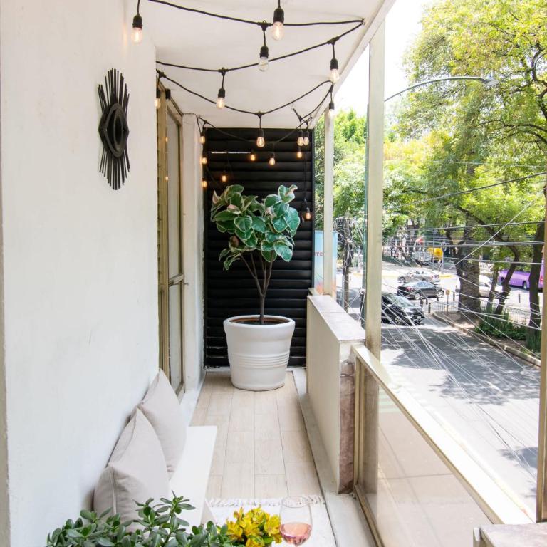 4BRM 3BTH Coolest Flat in Heart of Condesa - Apartamento de 1 dormitorio - 12