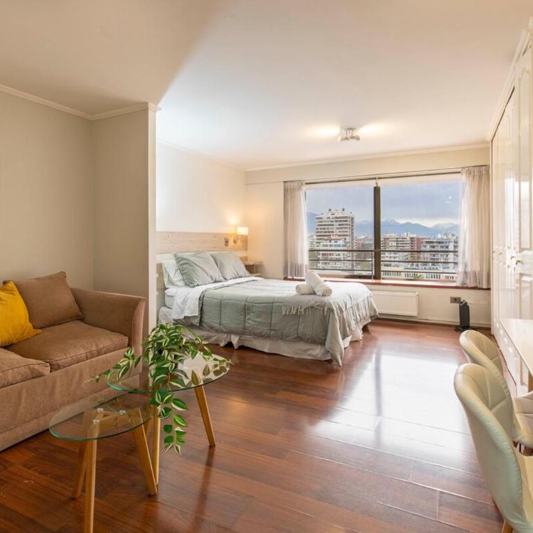 Departamento Claudio, cerano al metro Pedro de Valdivia - Two-Bedroom Apartment - 1