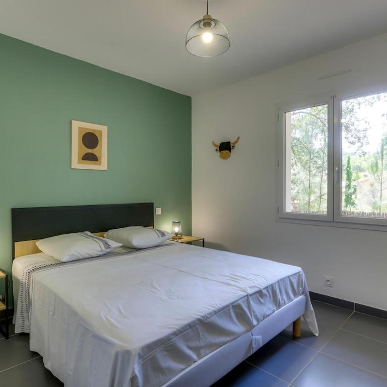 Maison 3 chambres, climatisée, jacuzzi, à 5 mn des plages et du port - Villa 3 Chambres - 6
