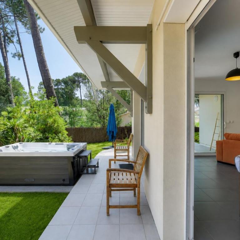Maison 3 chambres, climatisée, jacuzzi, à 5 mn des plages et du port - Villa 3 Chambres - 7