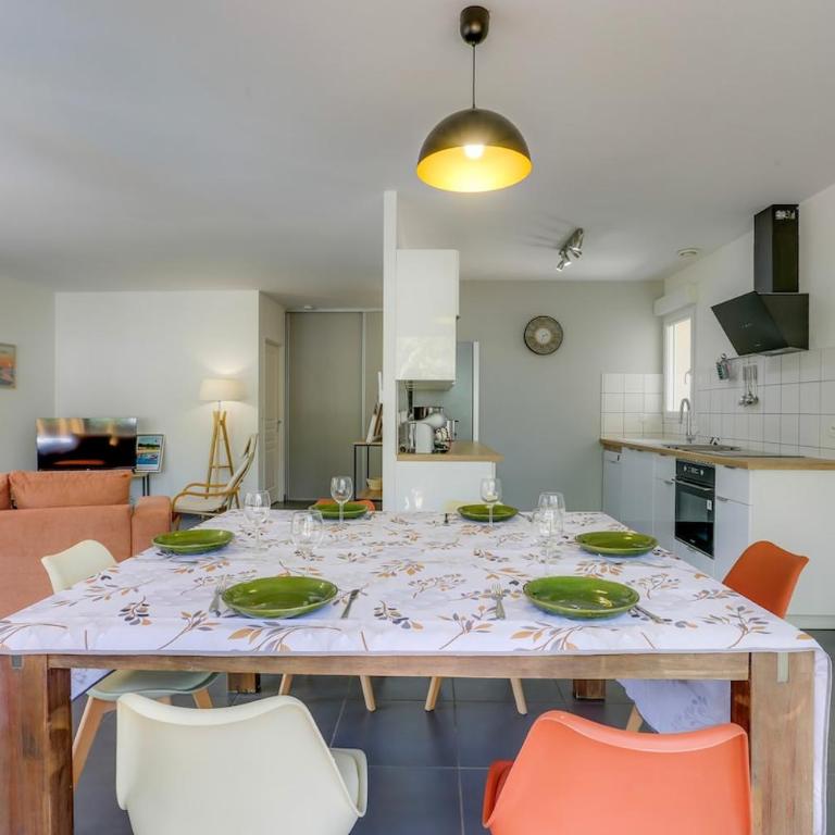 Maison 3 chambres, climatisée, jacuzzi, à 5 mn des plages et du port - Villa 3 Chambres - 8