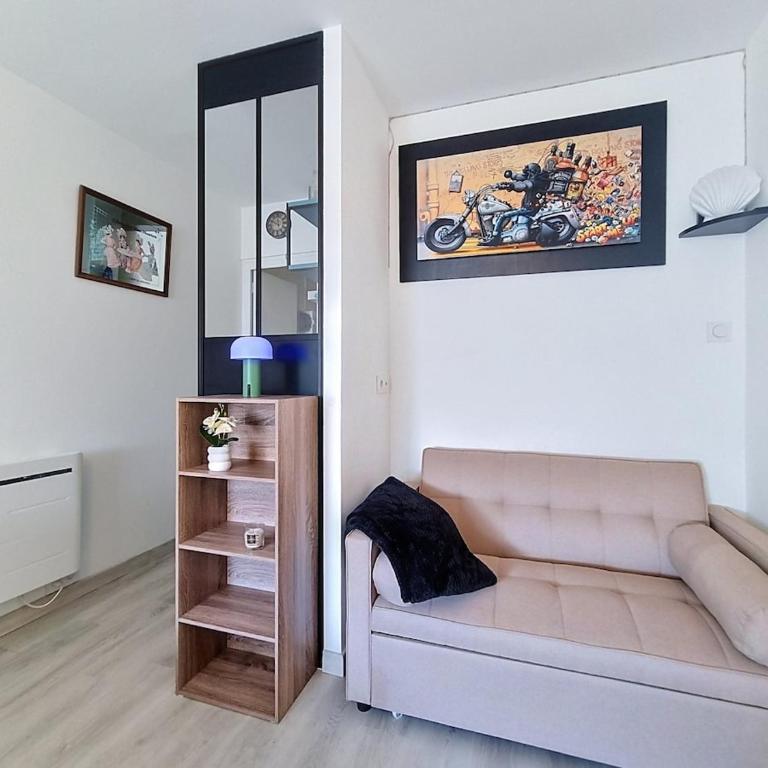 Cap Océan, Parking privé, Plage & commerces à pied - Appartement 1 Chambre - 2